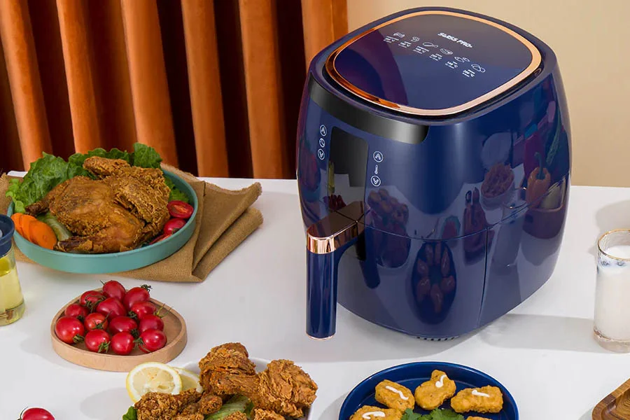 cooking in an air fryer